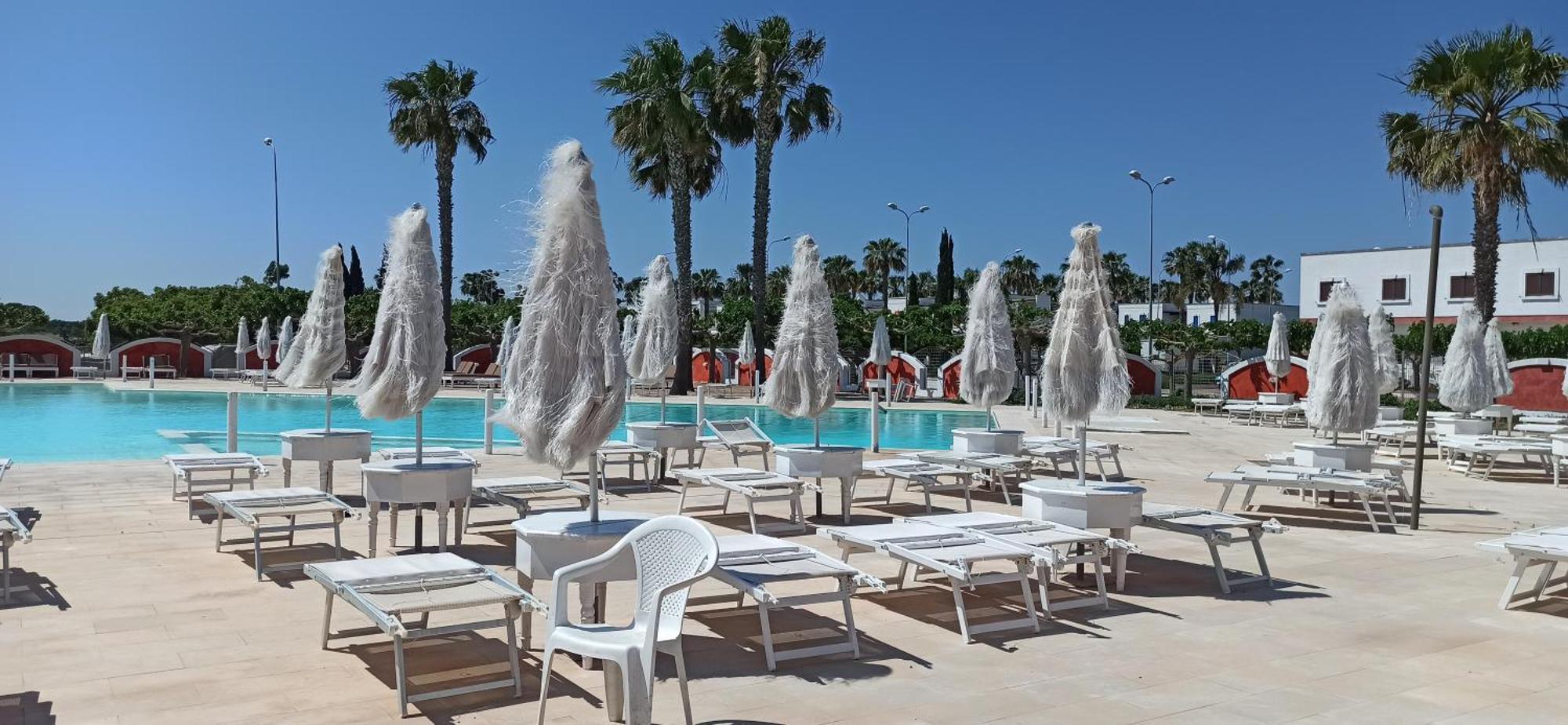 Bed and Breakfast Le Tre Sirene Porto Cesareo Exterior foto